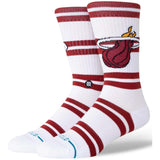 Calcetines Stance Stance Casual Prep Miami Heat Crew Socks