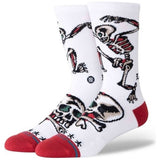 Calcetines Stance Skeleton Crew Sock
