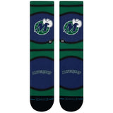 Calcetines Stance Stance Casual Nba Dallas Mavericks Mini Ball Hardwood Classic Poly Crew Socks