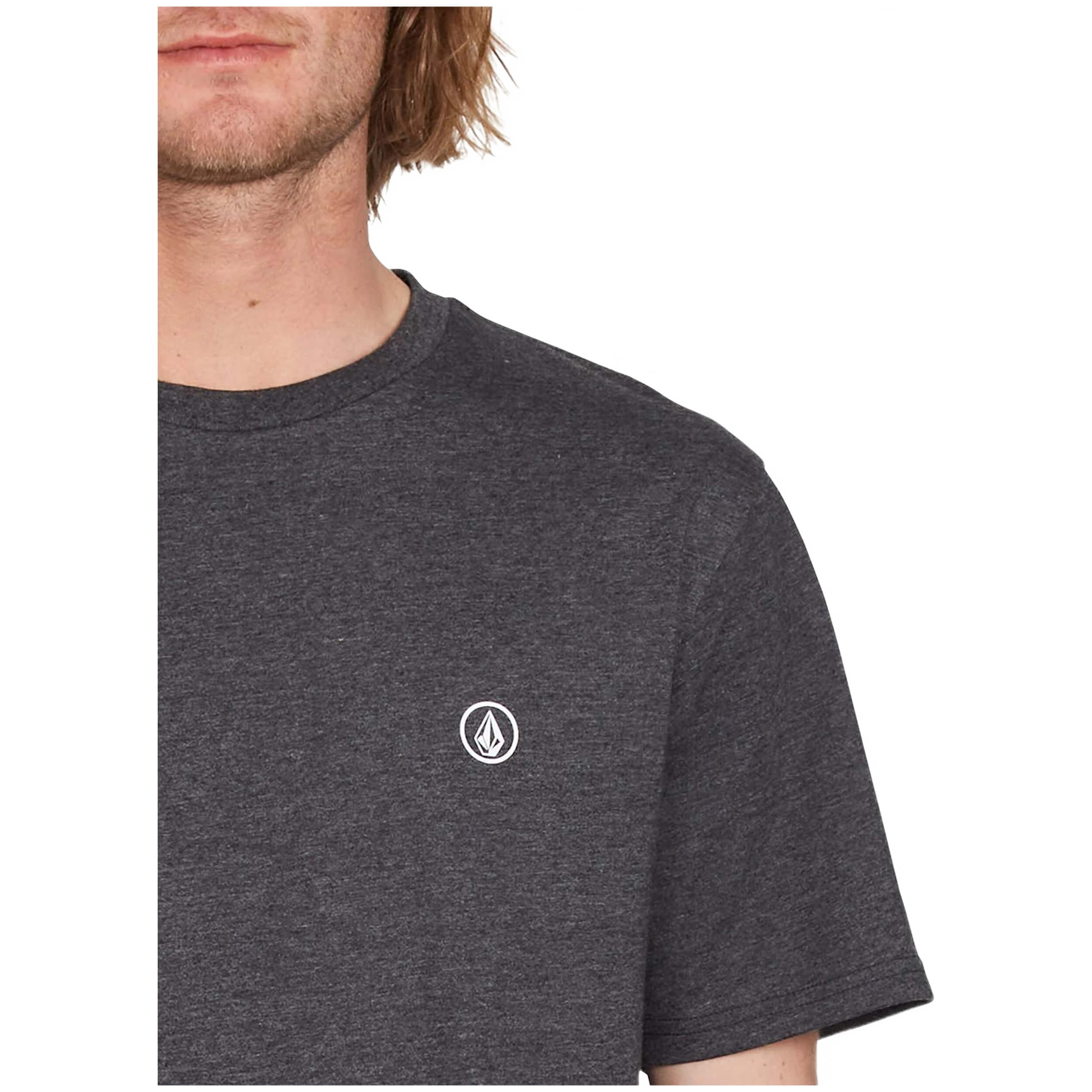Camiseta De Manga Corta Volcom Circle Blanks