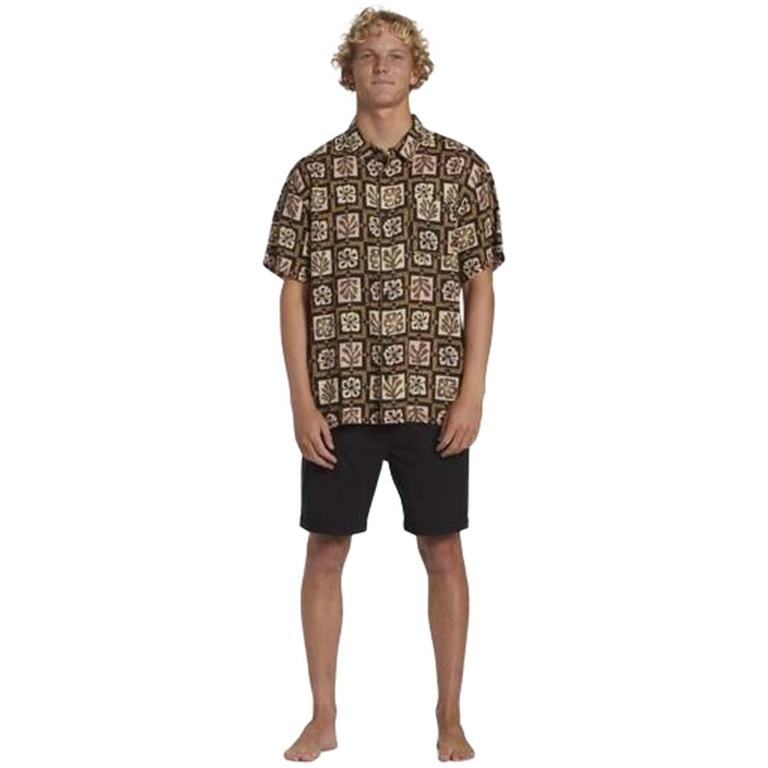 Billabong Tiki Reef Hemp Therma Shirt