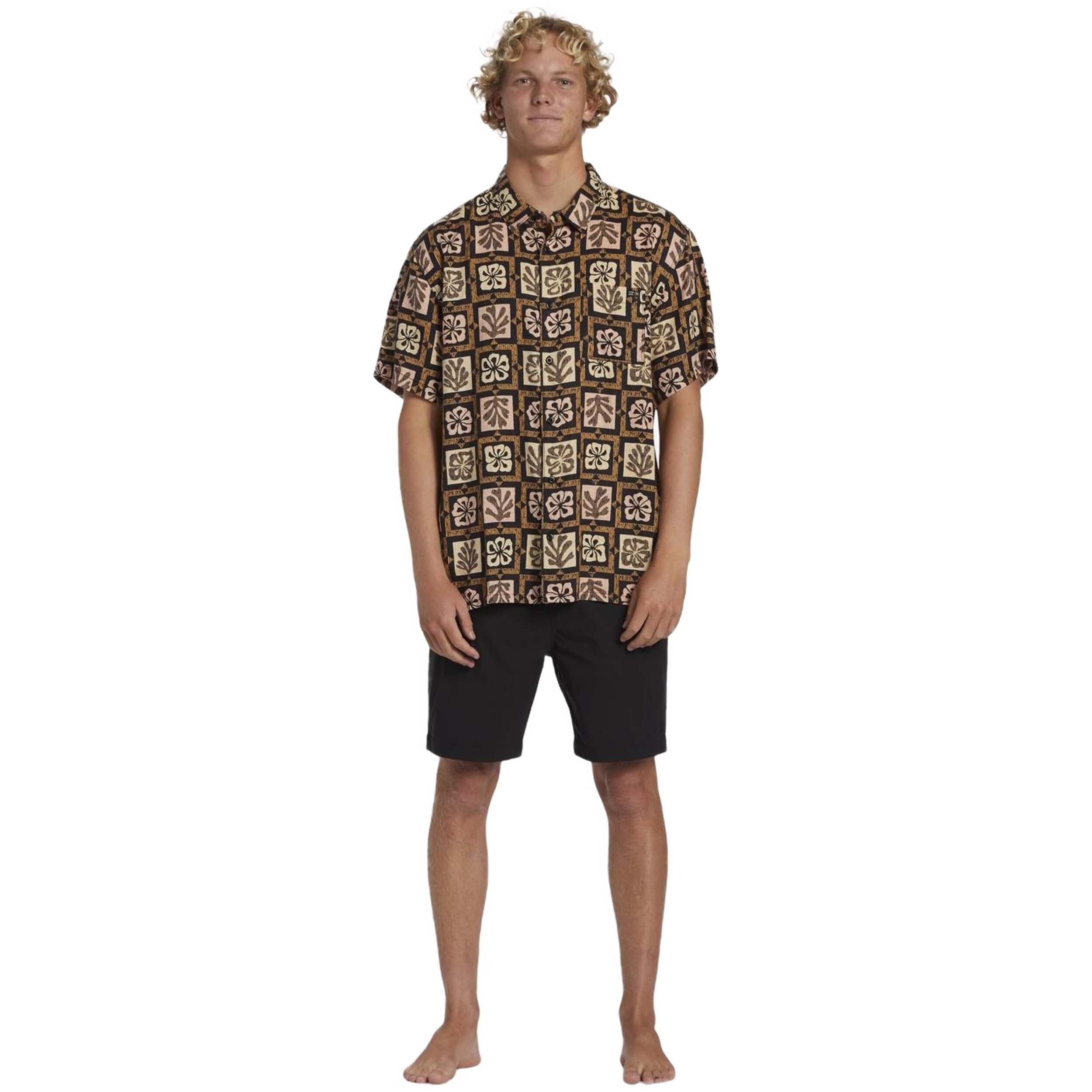 Billabong Tiki Reef Hemp Therma Shirt