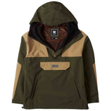 Abrigo Dc Shoes Chaqueta Con Capucha Dc Shoes 4/3Mm Anorak Verde Caqui Beige