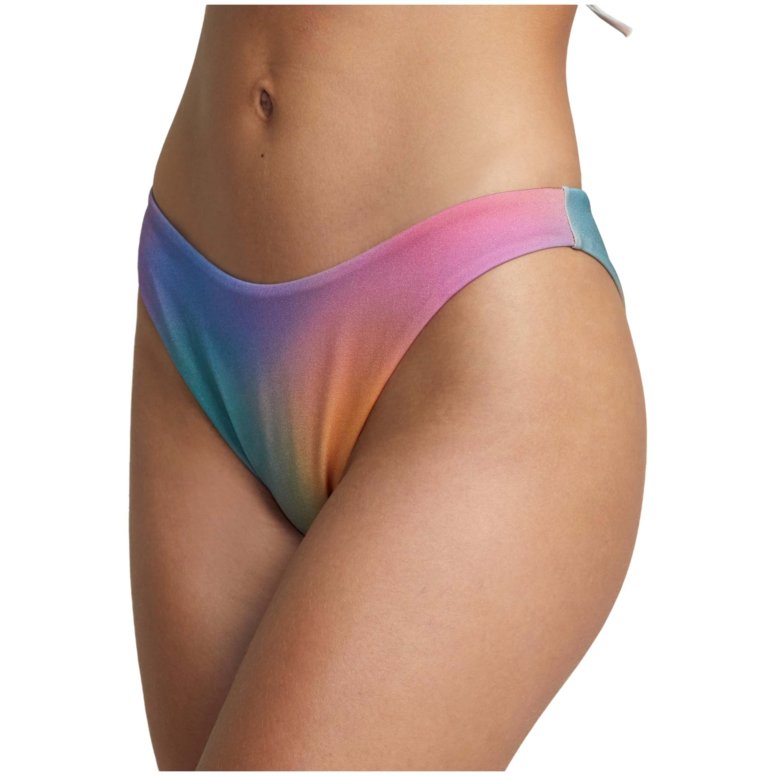 Rvca Sunset Medium French Shimmer Bikini Bottom