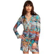 Vestido Rvca Freeworld Dress Cvup Mul