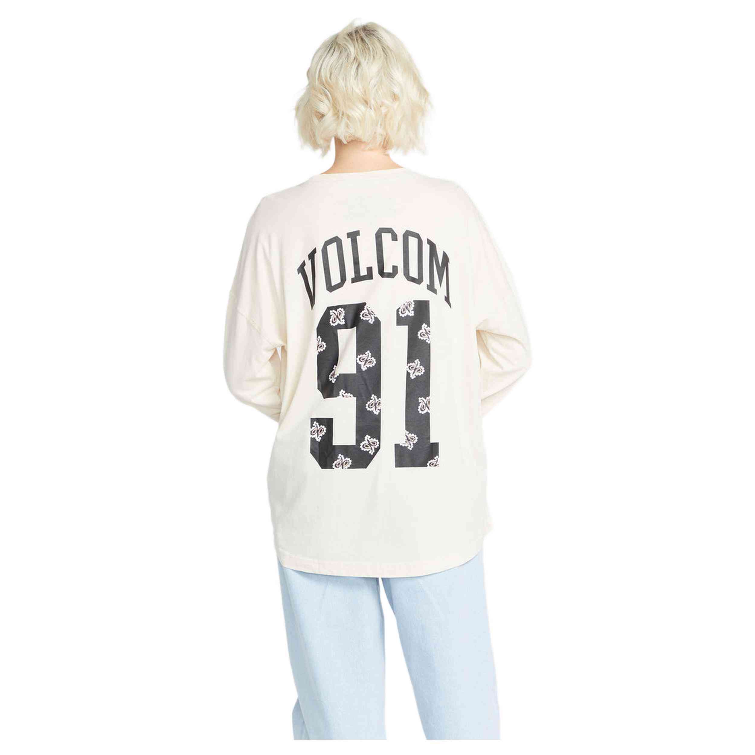 Camiseta De Manga Larga Volcom Werkin Doubles