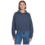 Sudadera Volcom Reetrocity Quarter Zip "Storm Blue"