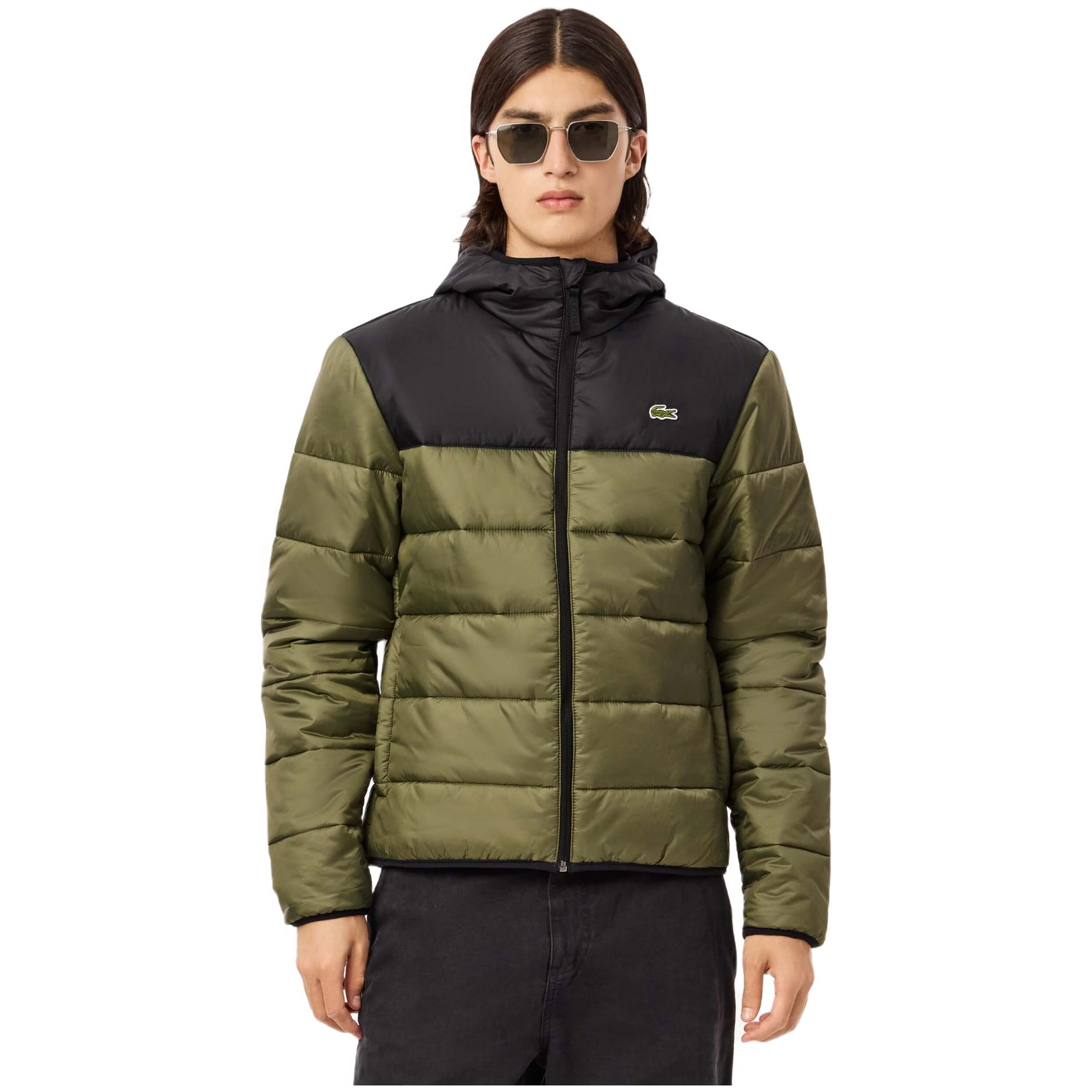 Chaqueta Lacoste Puffer Contrast