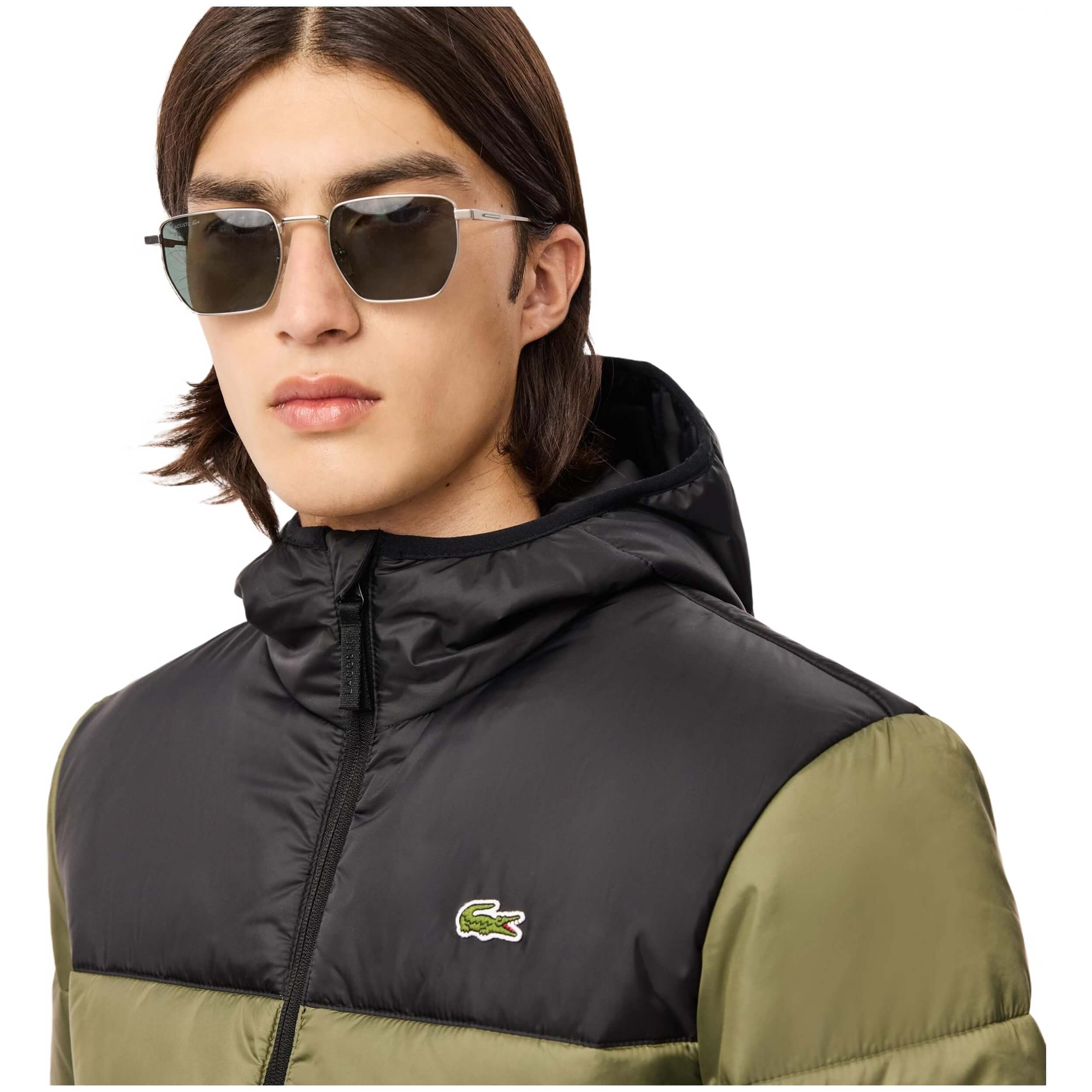 Chaqueta Lacoste Puffer Contrast