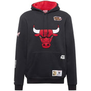 Sudadera Con Capucha Mitchell & Ness Chicago Bulls Nba All Over Crew