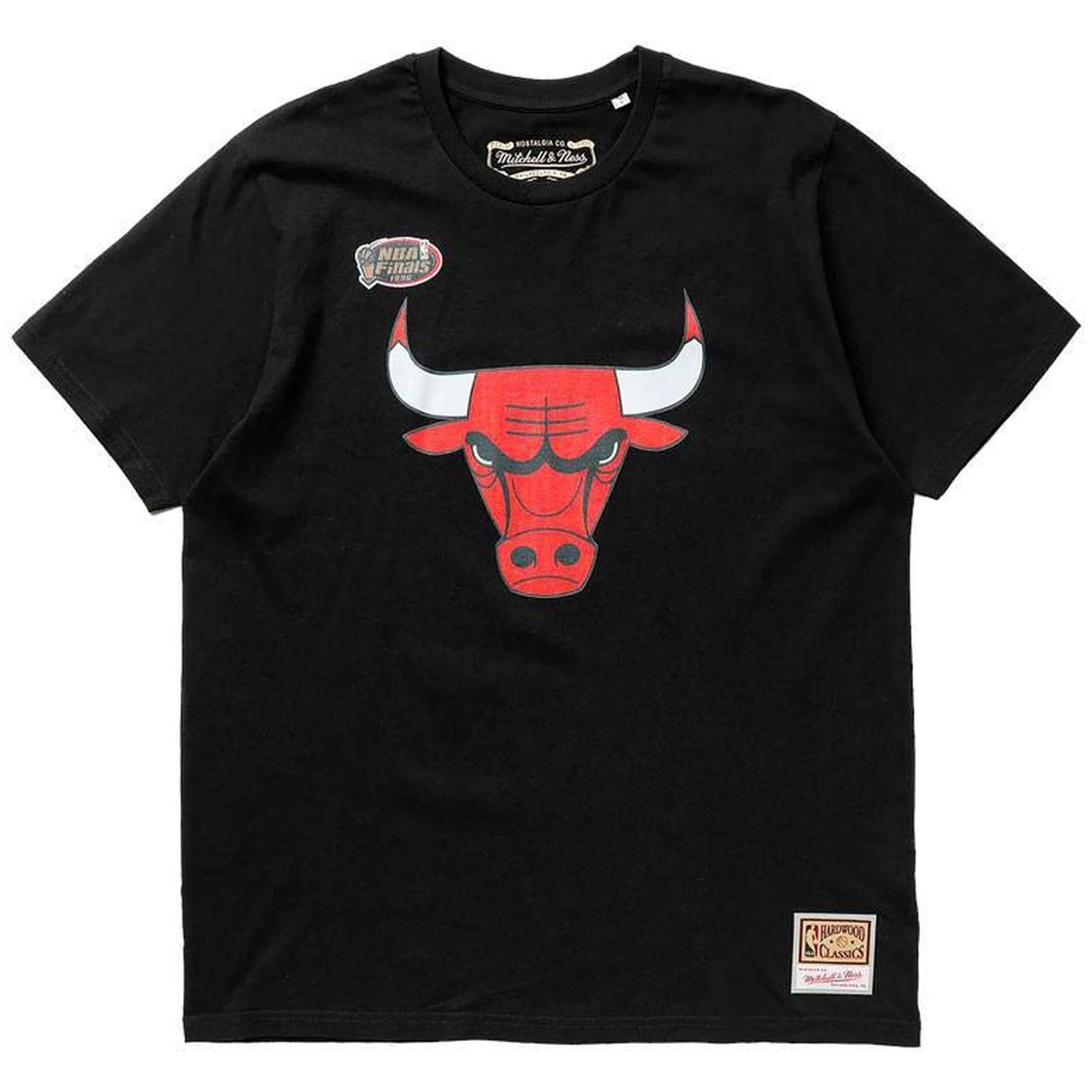Camiseta De Manga Corta Mitchell & Ness Nba Logo Bulls