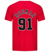 Mitchell &amp; Ness Nba Bulls Dennis Rodman Short Sleeve T-Shirt