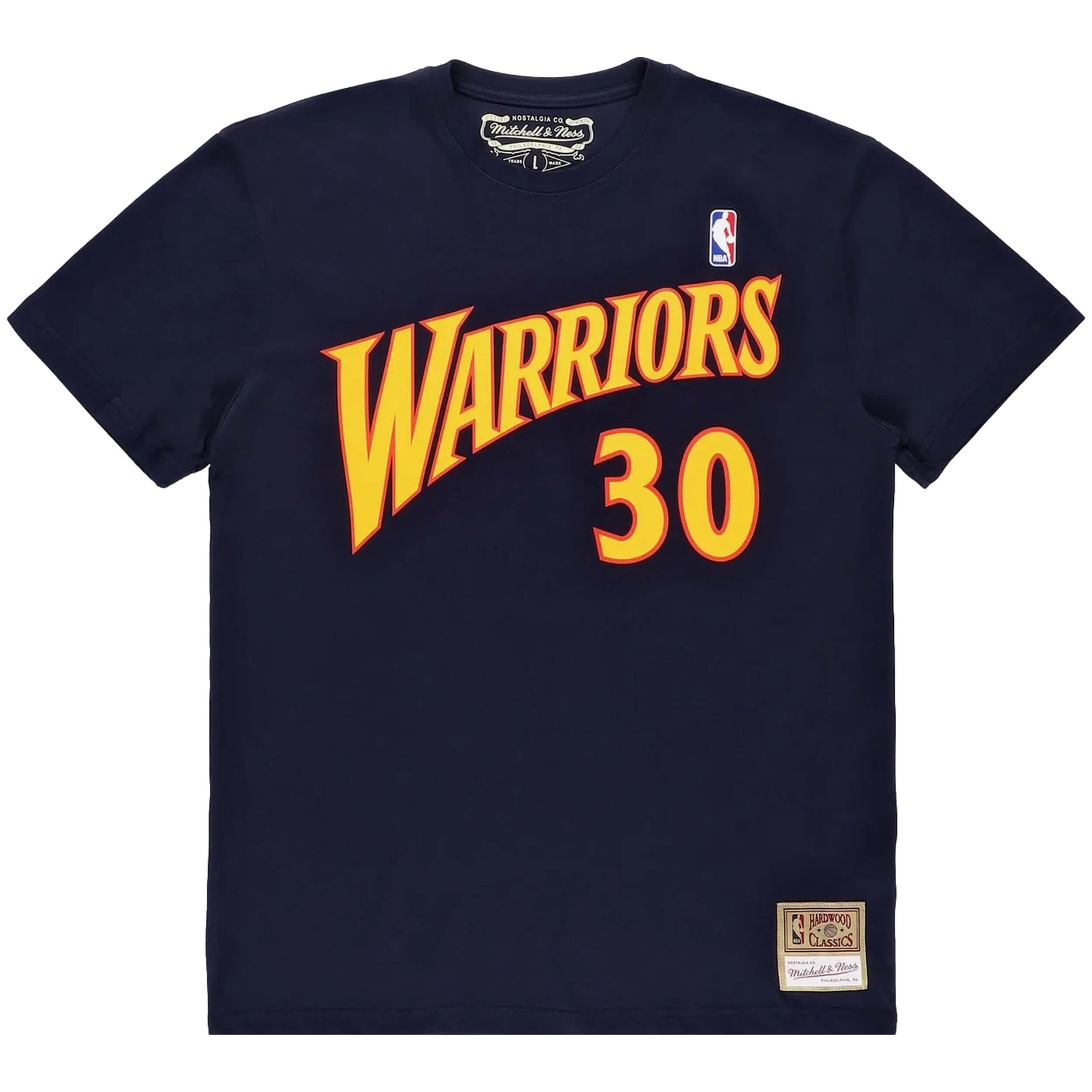 Camiseta De Manga Corta Mitchell & Ness Nba Warriors Stephen Curry