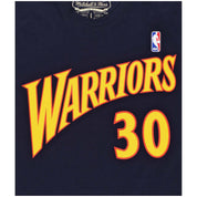 Camiseta De Manga Corta Mitchell & Ness Nba Warriors Stephen Curry