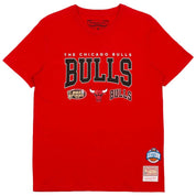 Camiseta De Manga Corta Mitchell & Ness Bulls Champ Stack