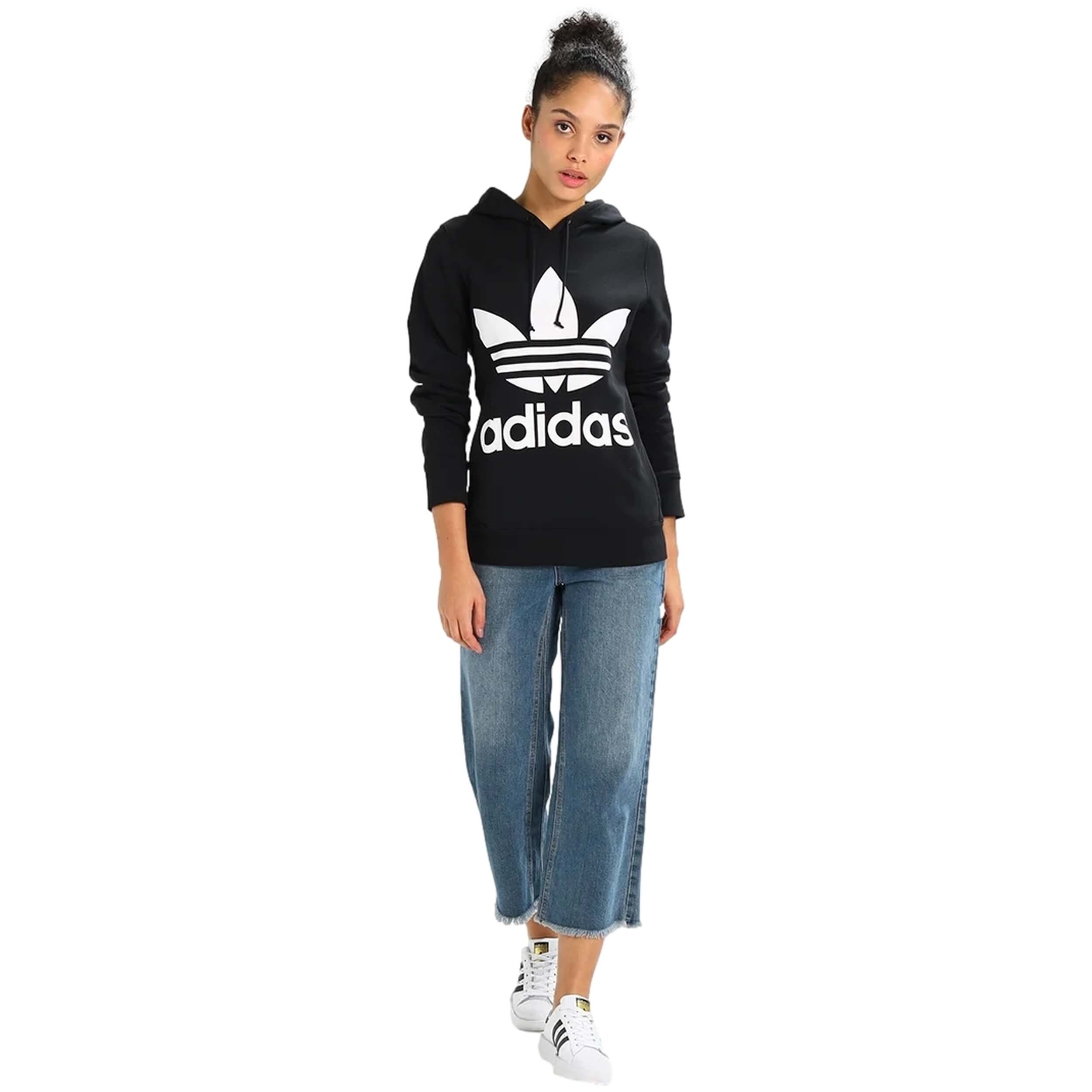 Sudadera Con Capucha Adidas Trefoil