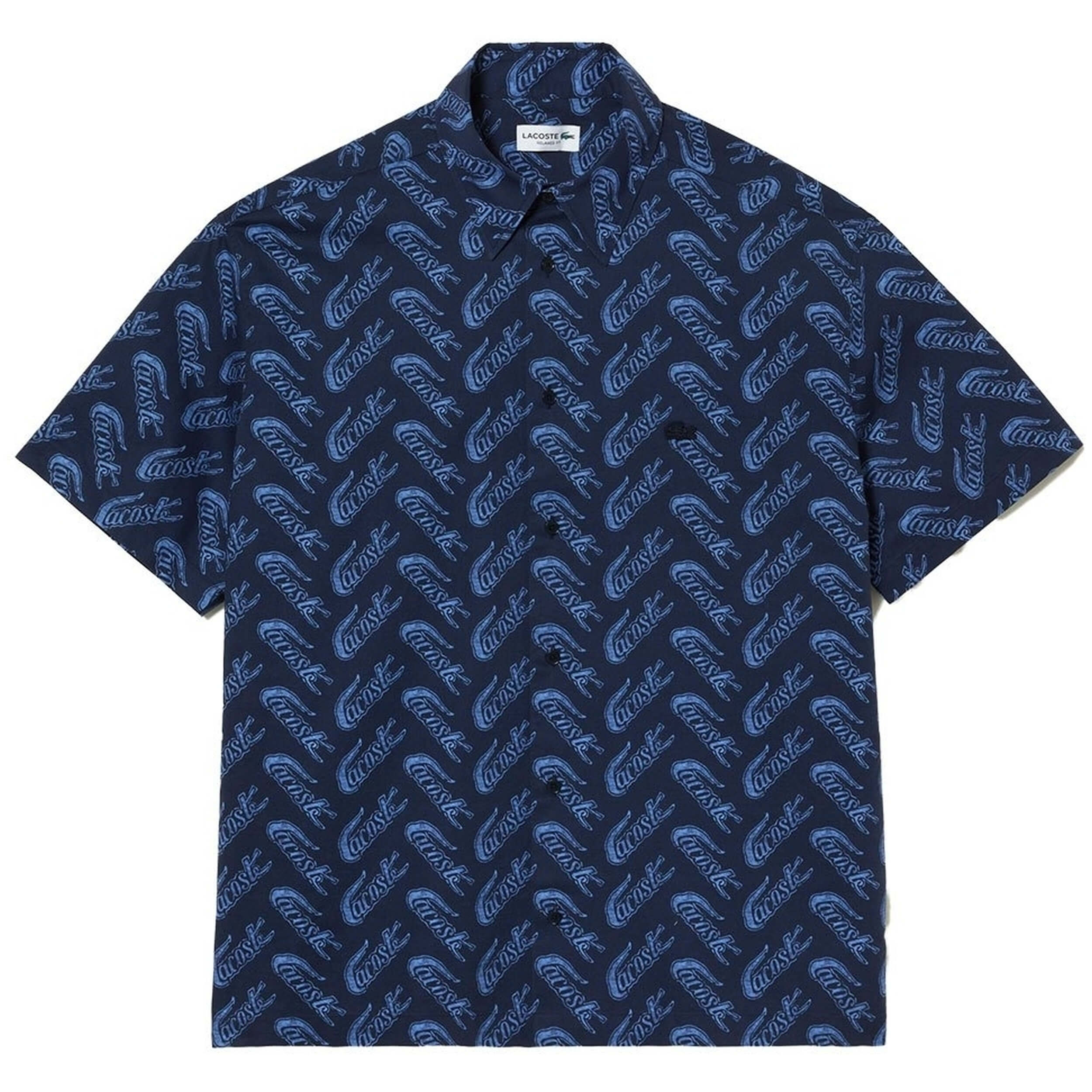 Camisa Lacoste Vintage Print