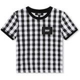 Camiseta De Manga Corta Dkny Cuadros