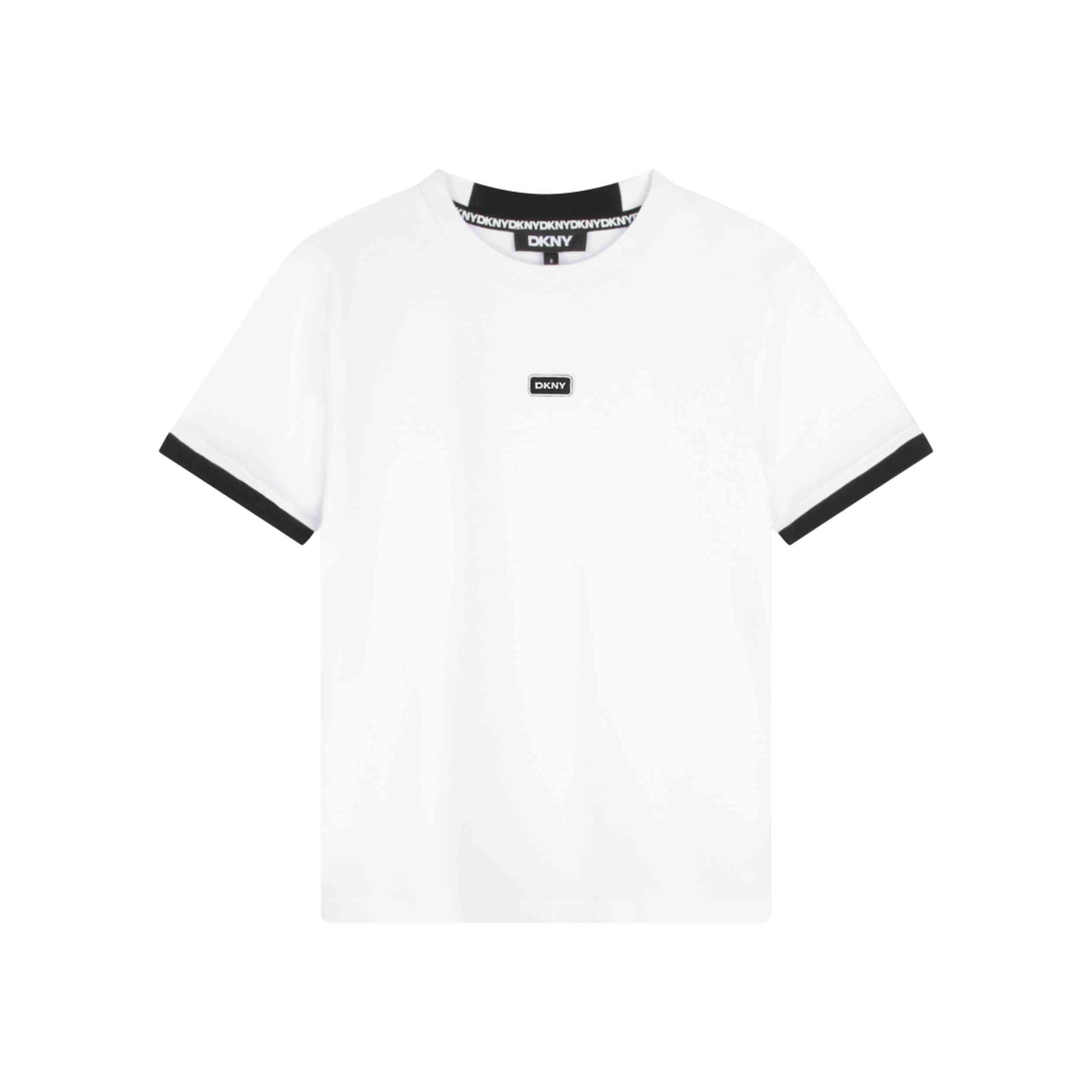 Camiseta De Manga Corta Dkny Two-Tone