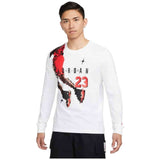 Camiseta De Manga Larga Jordan Jordan Brand Holiday Men'S Long-Sleeve T-Shirt "White"