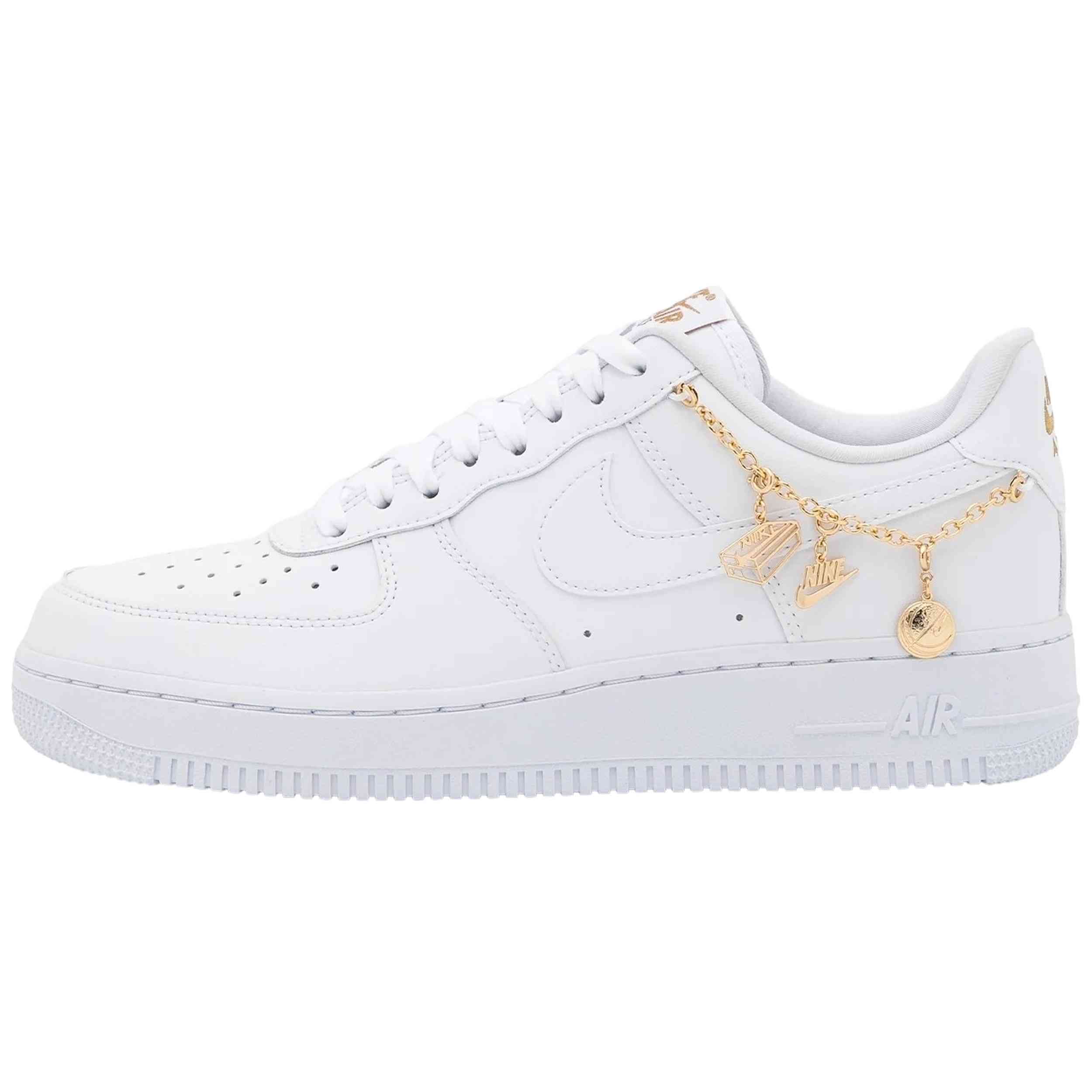 Zapatillas Nike Air Force 1 '07 Lx "White/Metallic Gold/Flat Gold/White"