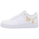 Zapatillas Nike Air Force 1 '07 Lx "White/Metallic Gold/Flat Gold/White"