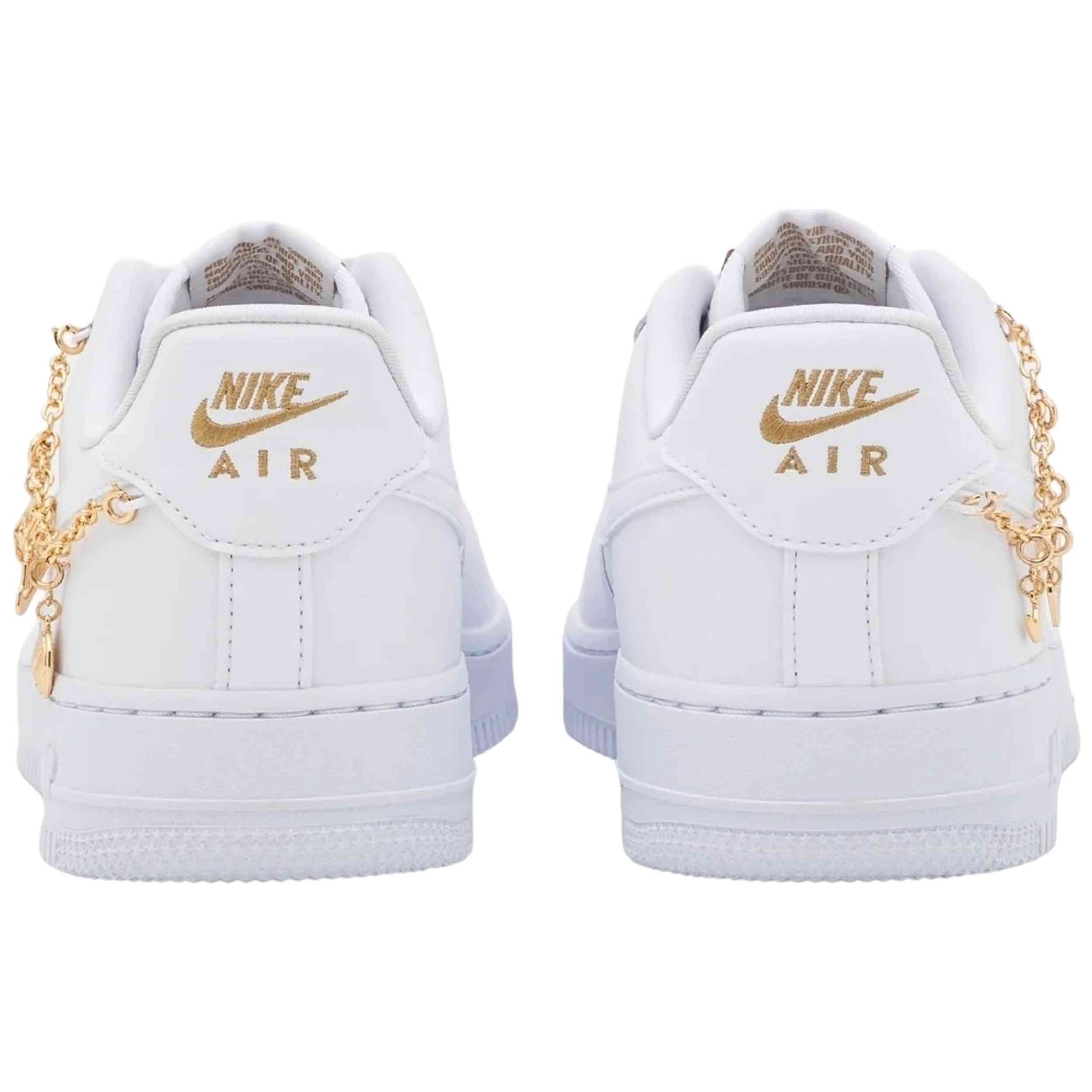 Zapatillas Nike Air Force 1 '07 Lx "White/Metallic Gold/Flat Gold/White"