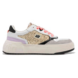 D.Franklin Court Flag Glitter Gold Sneakers
