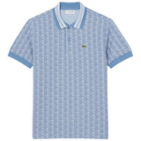 Polo De Manga Corta Lacoste Polo Lacoste Col Bord-Cotes Manga Corta Azul Claro