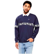 Polo De Manga Corta Tommy Jeans Relaxed Logo Tape Rugby Shirt
