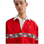 Tommy Jeans Tape Rugby Short Sleeve Polo