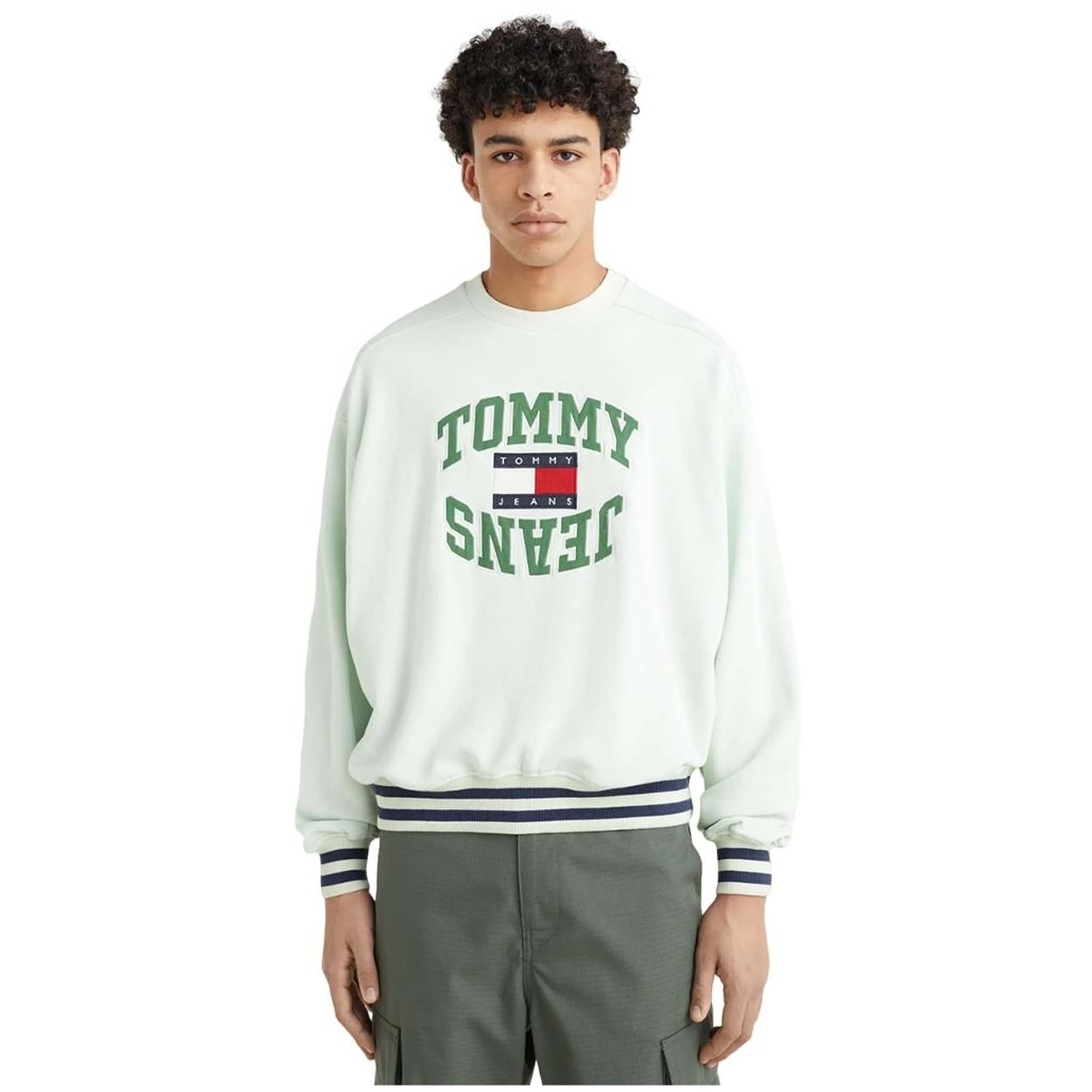 Sudadera Con Capucha Tommy Jeans Boxy Fit Archive Logo