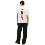 Camiseta De Manga Corta Tommy Hilfiger Tjm Rlx La Backprint Ss Tee Ext
