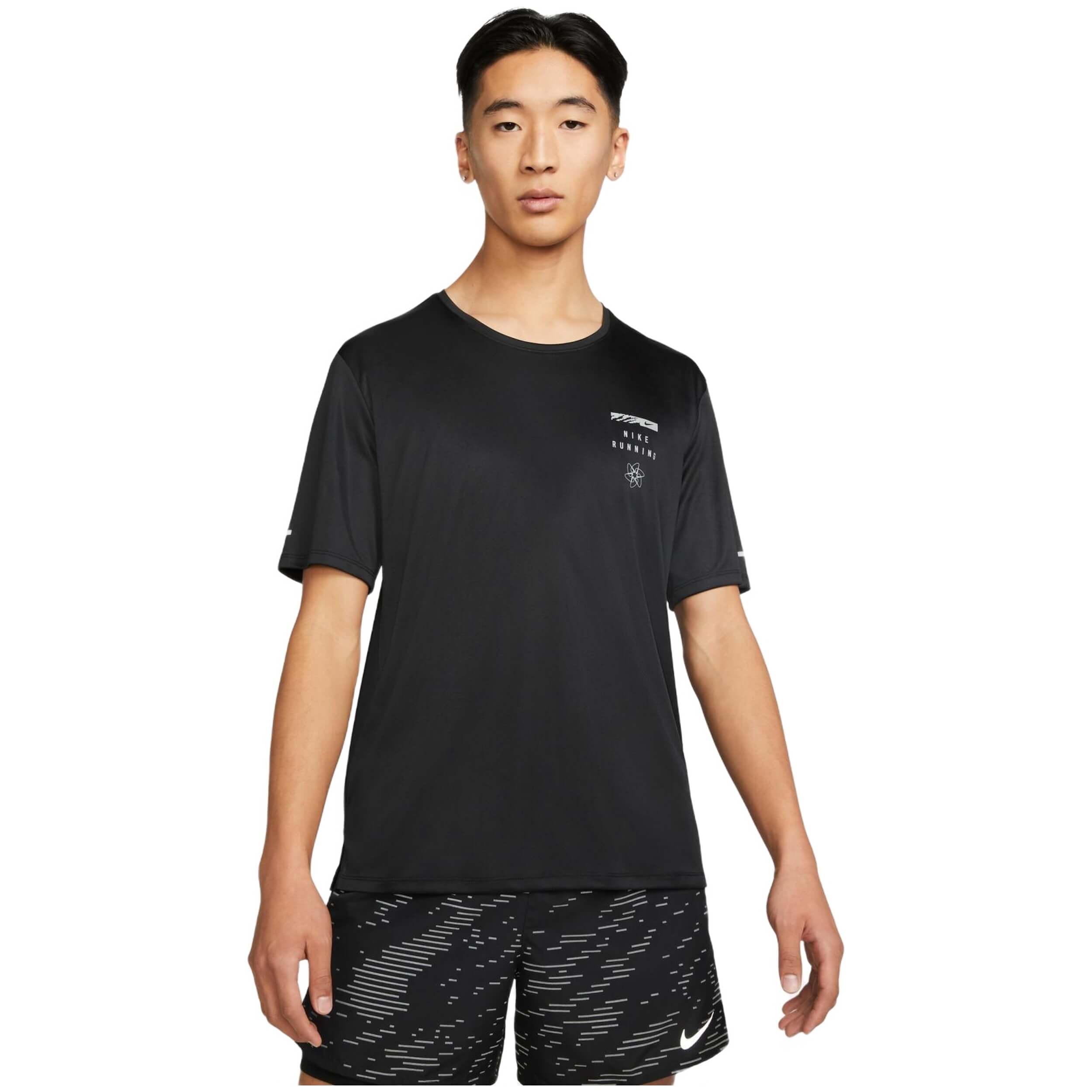 Camiseta De Manga Corta Nike Dri-Fit Uv Run Division Miler
