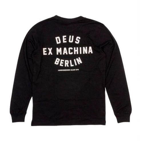 Camiseta De Manga Larga Deus Ex Machina Berlin Address