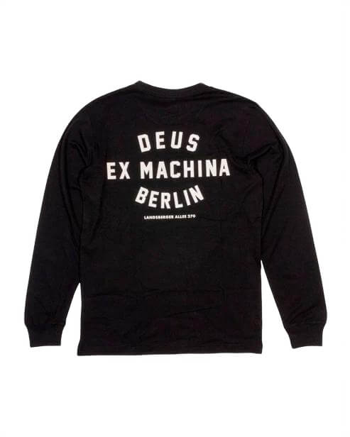Camiseta De Manga Larga Deus Ex Machina Berlin Address