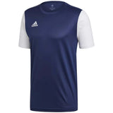 Camiseta De Manga Corta Adidas Estro 19 "Dark Blue / White"