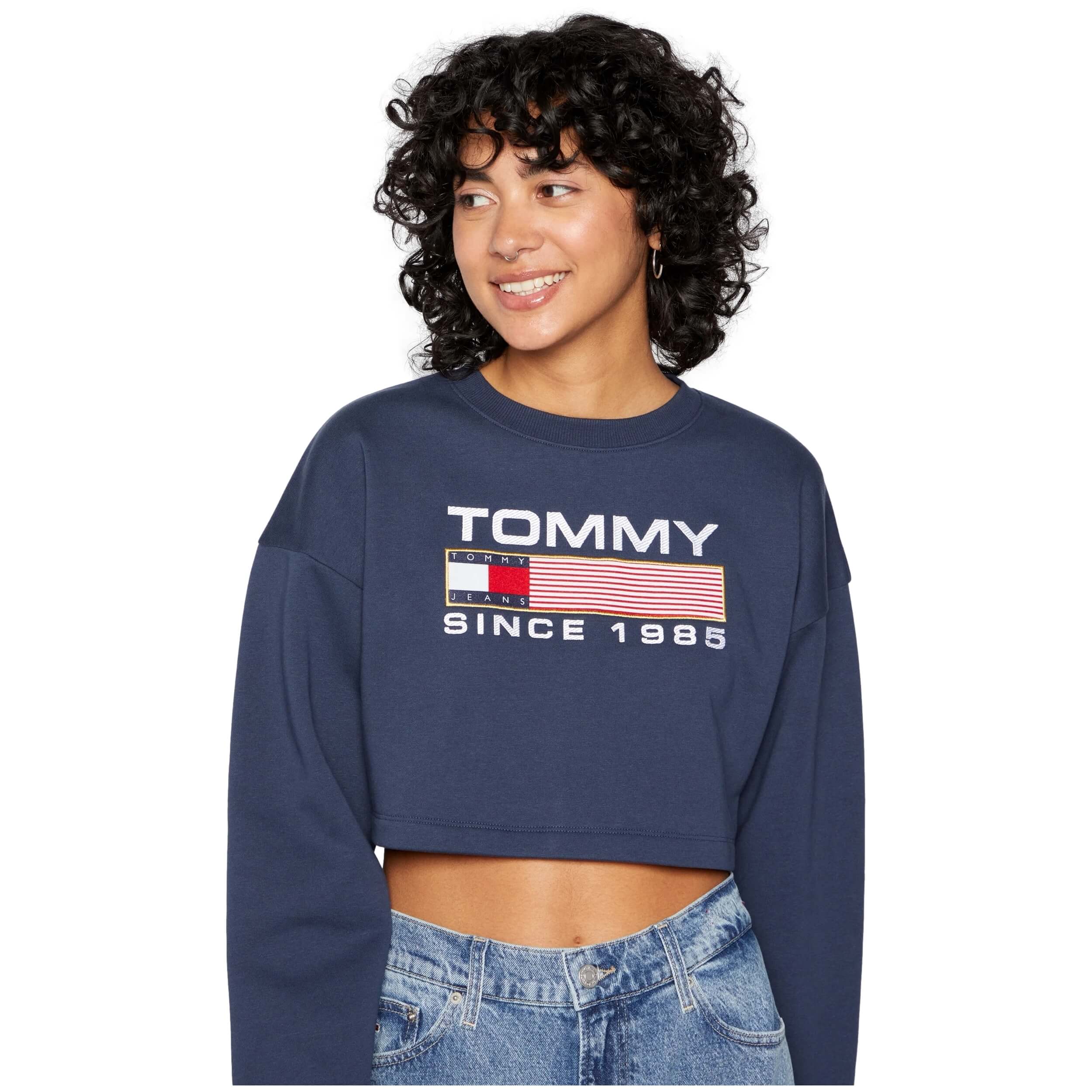 Sudadera Tommy Jeans Super Crop Modern Sweat