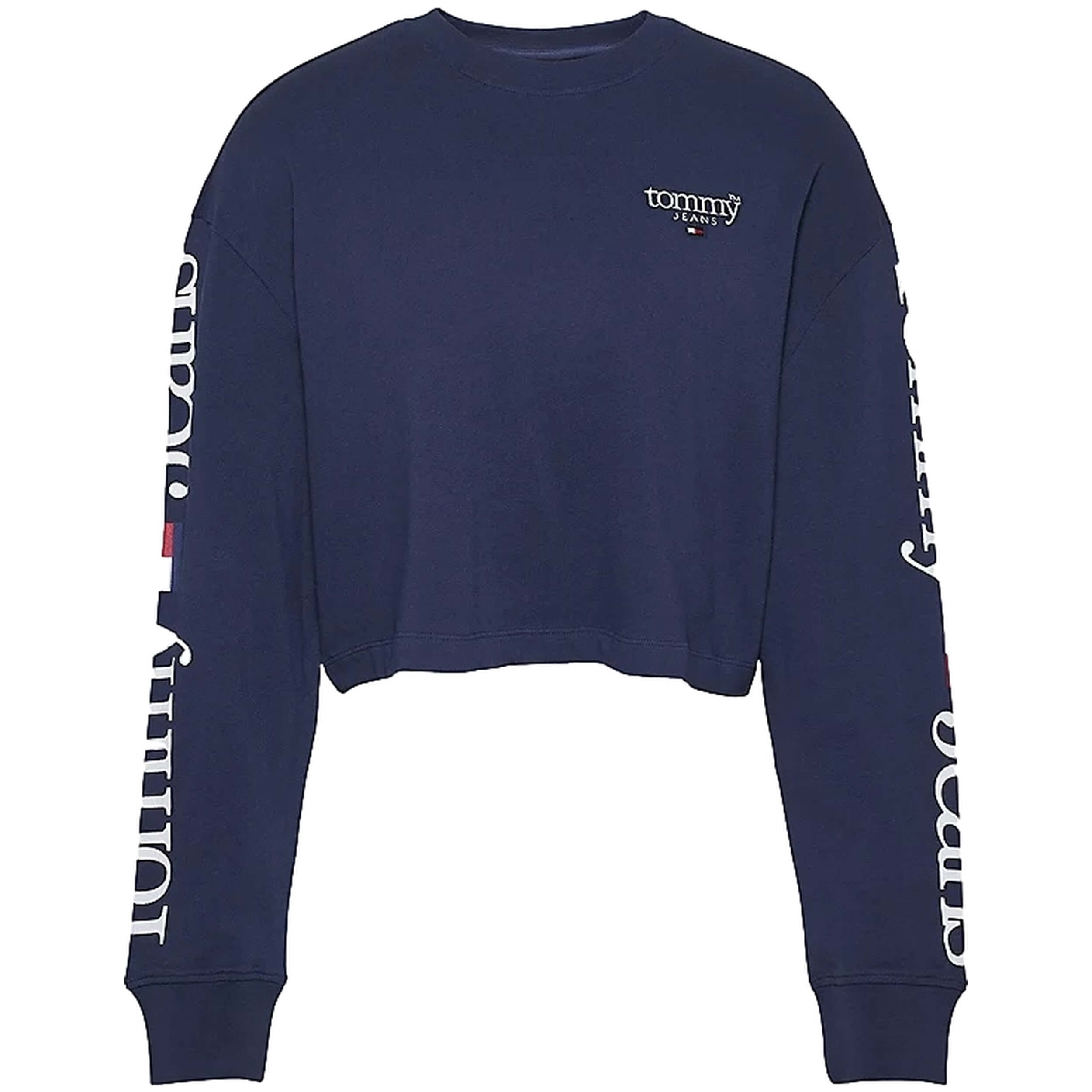 Tommy Jeans Rlxd Crop Lower Case 2 Long Sleeve T-Shirt