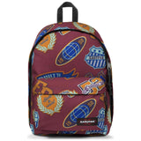 Mochila Eastpak Mochila Eastpak Out Of Office 27L Rojo Oscuro Azul Naranja