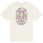 Element A Tree Grows Tee Egret Short Sleeve T-Shirt