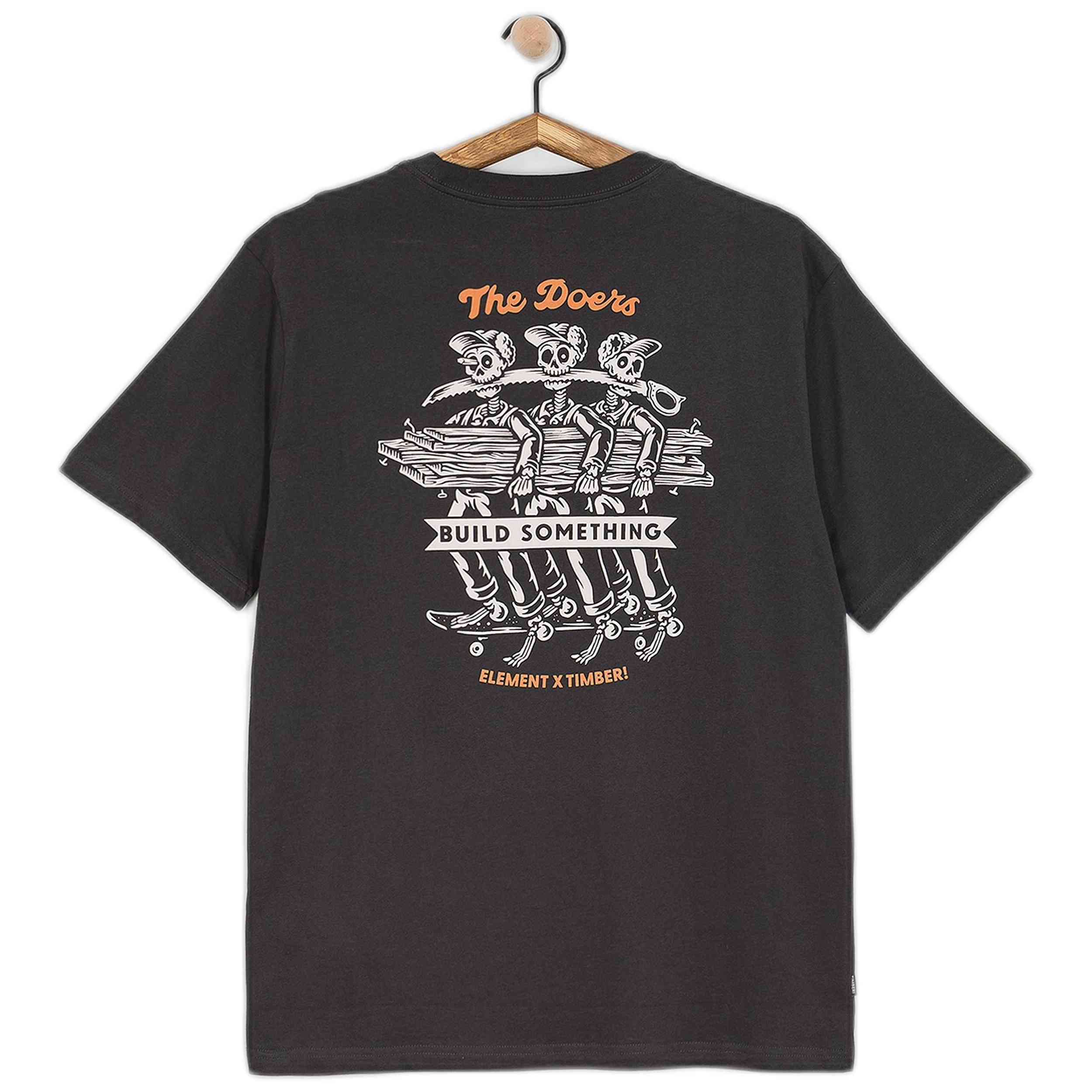 Camiseta De Manga Corta Element Timber Skeleton Gang