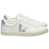 Zapatillas Veja Zapatillas Veja Esplar Logo Blanco Plateado Mujer