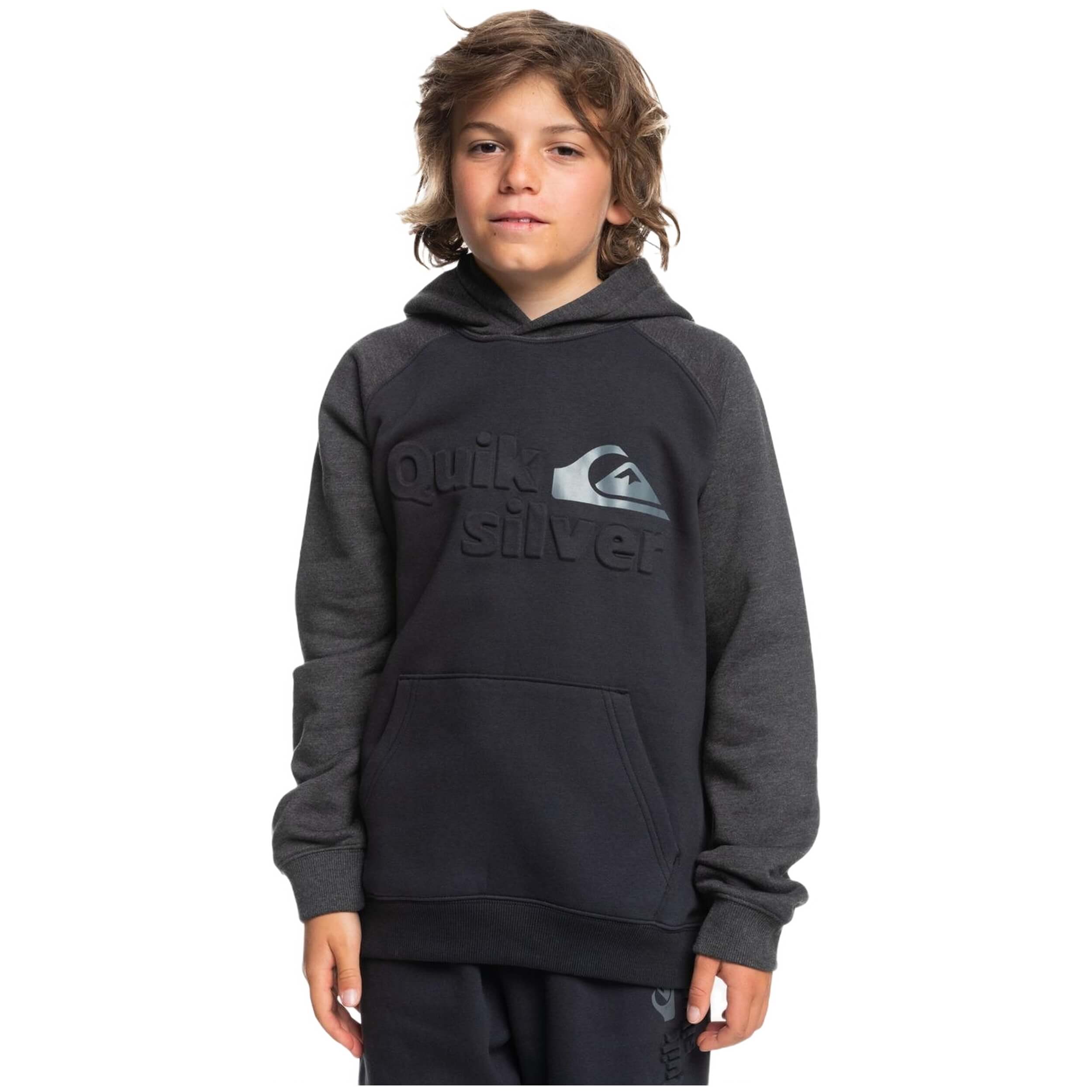Sudadera Con Capucha Quiksilver Age Of Blue Emboss