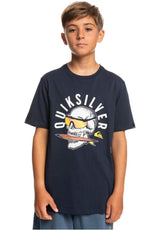 Camiseta De Manga Corta Quiksilver Qs Rockin Skull
