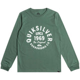 Quiksilver Circled Script Long Sleeve T-Shirt