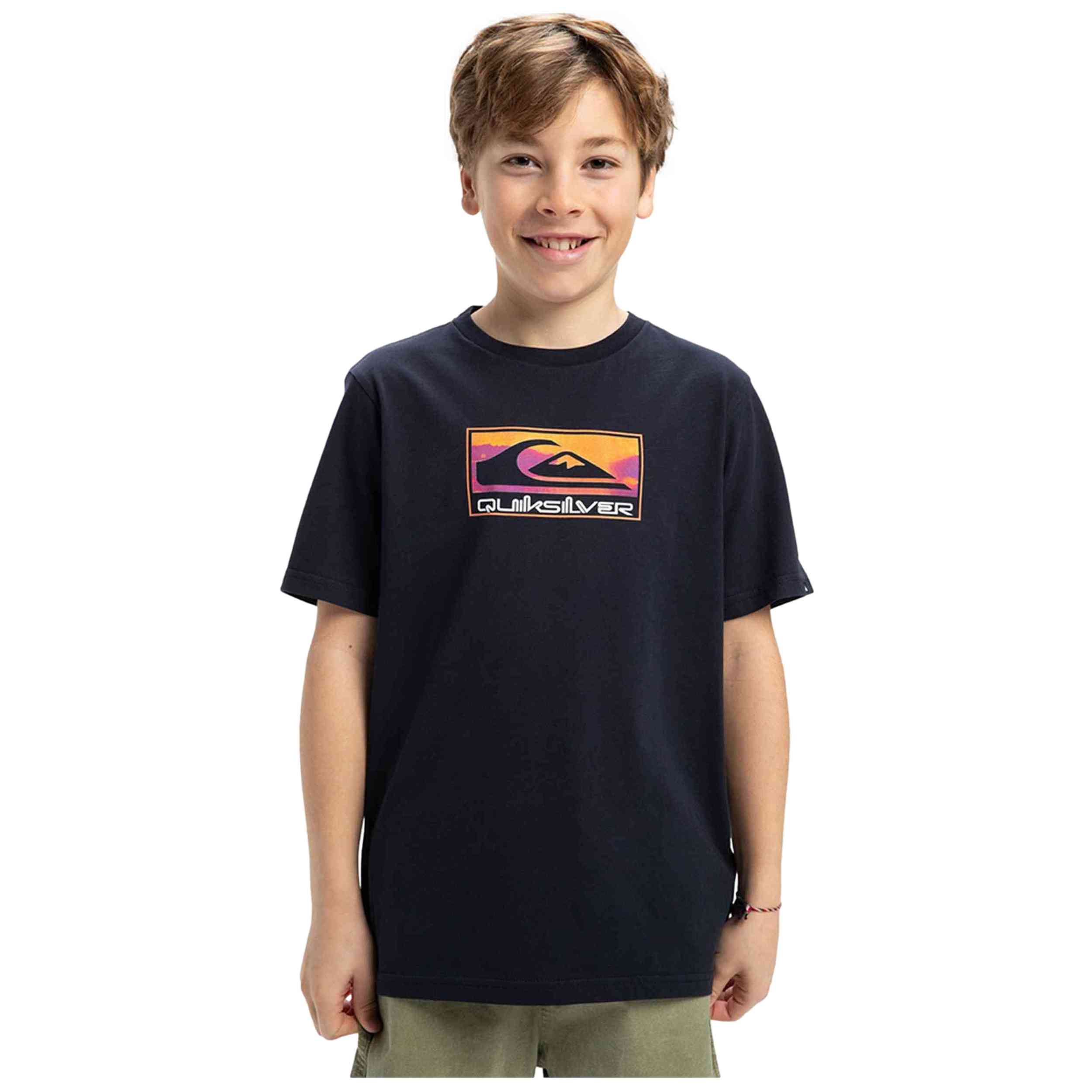 Camiseta De Manga Corta Quiksilver Ev Gradient Box