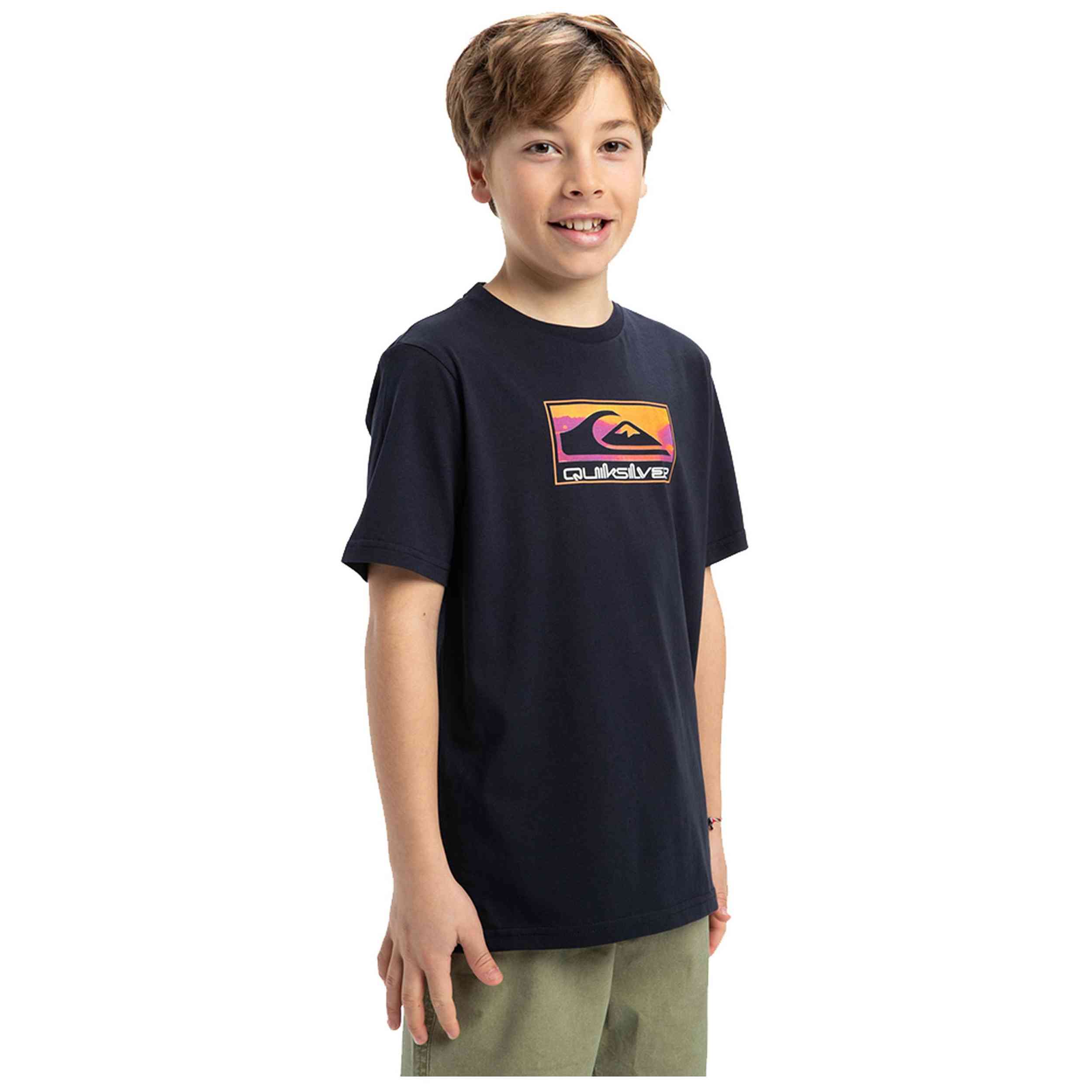 Camiseta De Manga Corta Quiksilver Ev Gradient Box