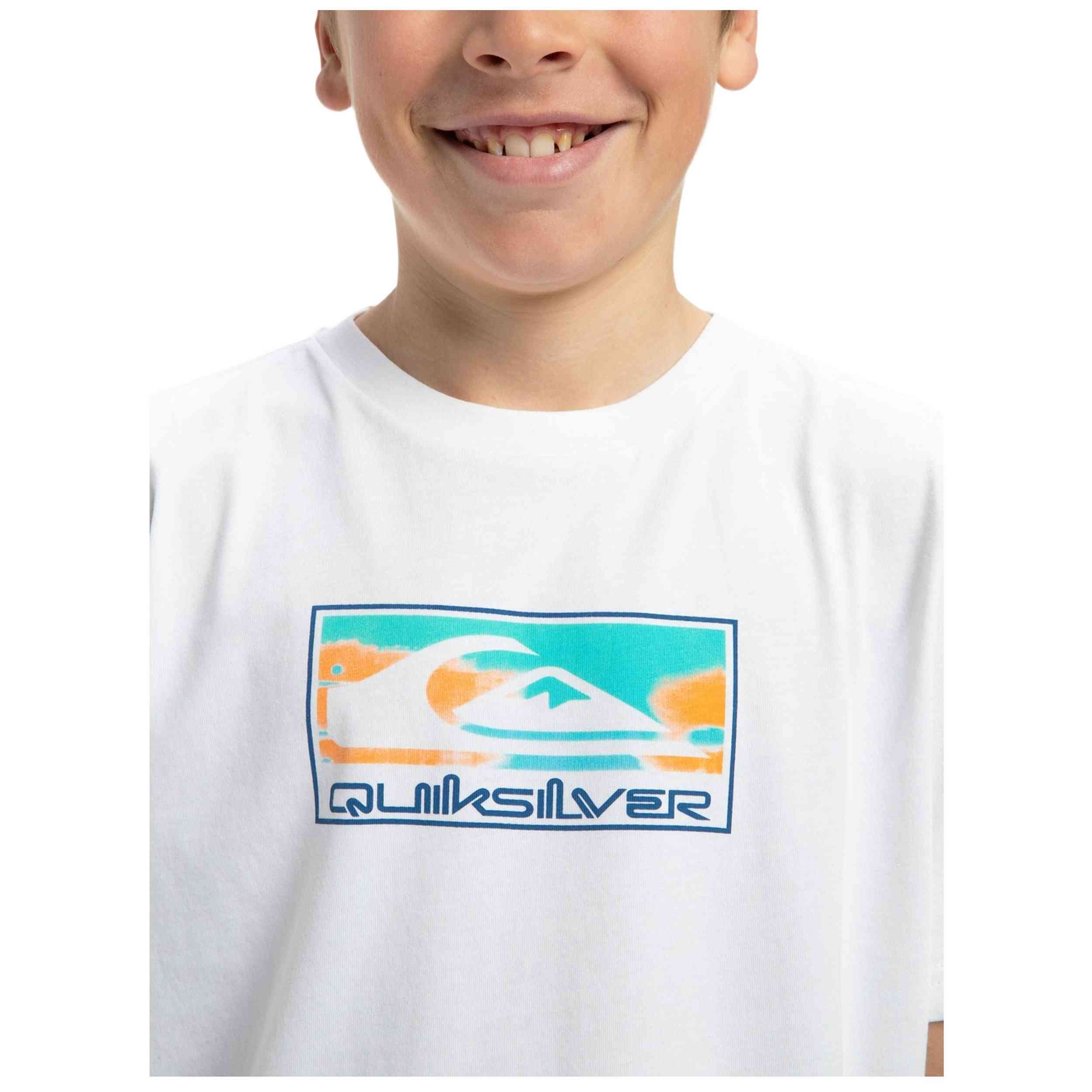 Camiseta De Manga Corta Quiksilver Ev Gradient Box
