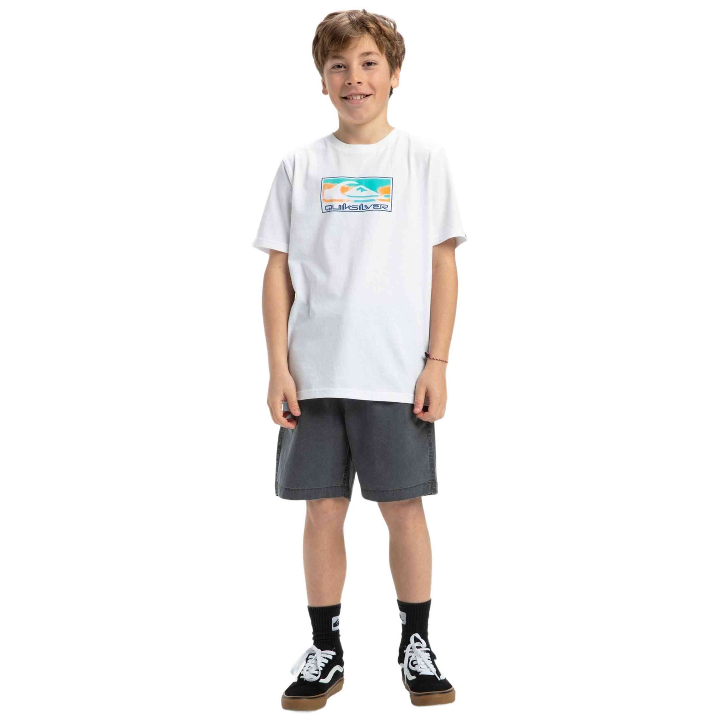 Camiseta De Manga Corta Quiksilver Ev Gradient Box